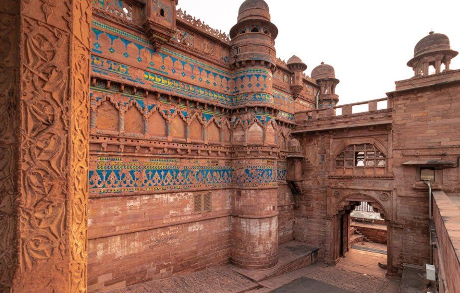 Gwalior Fort, Gwalior, Madhya Pradesh, India
